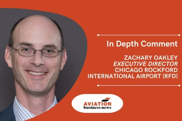For Air Cargo Management, Zachary Oakley, executive director at Chicago Rockford International Airport (RFD) shares insights on the airport's strategic initiatives to enhance its role in international cargo transport, particularly in the pharmaceutical sector, while maintaining a commitment to sustainability.