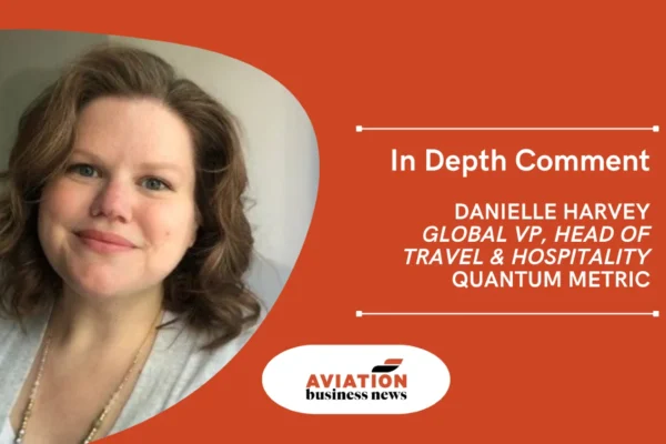 Danielle Harvey, global vice president, head of travel and hospitality strategy at Quantum Metric, says adopting Gen AI in the airline industry can unlock operational efficiency and enhance customer experience, but it requires clear objectives and thoughtful strategy to avoid potential risks.