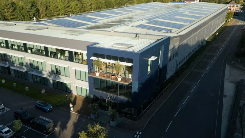 AJW Group 175,000 sq. ft. headquarters in West Sussex, United Kingdom