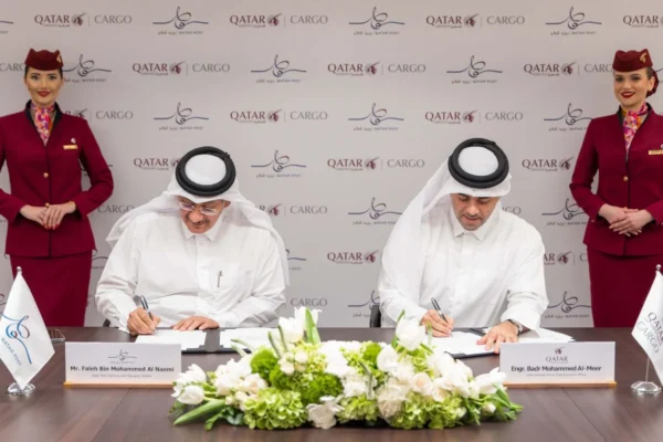 Qatar Airways Cargo and Qatar Postal Services Company (Qatar Post) have signed an agreement to enhance postal activities and mail transportation to and from Doha.
