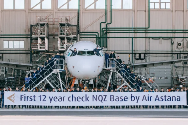 Air Astana has become the first Kazakh carrier to carry out a heavy maintenance 12-year C-check, which was conducted on an Air Astana A321.