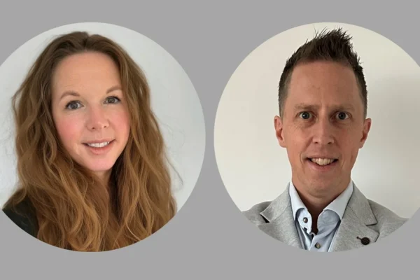 flydocs' Tracy Barry, head of professional services and Remon Sweers, director of product.