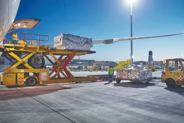 Vienna Airport cargo activity