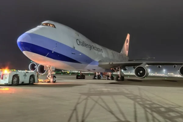 Challenge Group, has announced a new addition to its fleet - a Boeing 747-400 production freighter registered under its Belgian AOC.