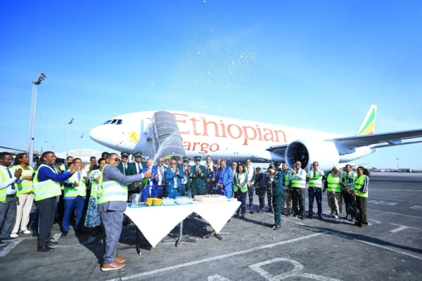 Ethiopian Cargo has celebrated the arrival of its latest Boeing 777 Freighter