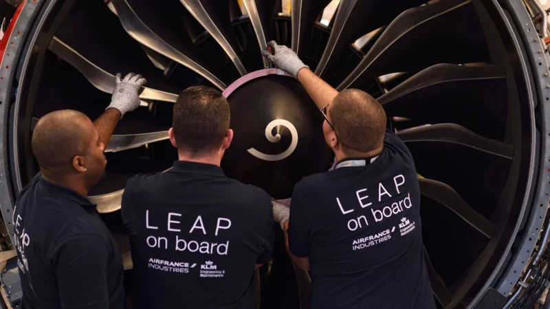 Air France Industries KLM Engineering & Maintenance (AFI KLM E&M) has signed an agreement with CFM International to purchase up to 10 spare LEAP-1A and LEAP-1B engines.