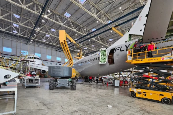 FLY4 Airlines has successfully completed the first major maintenance event for its Boeing 737NG fleet, with two aircraft emerging from extensive checks at Turkish Technic’s facility.