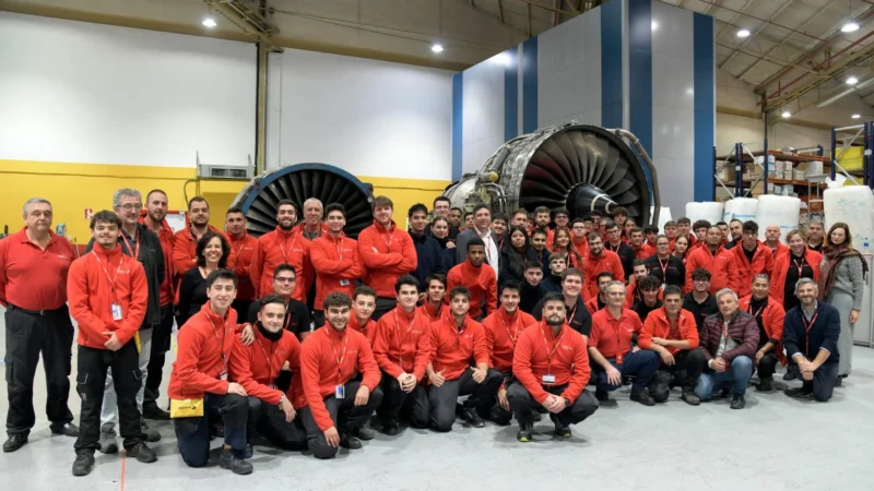 Iberia Maintenance is set to welcome 144 vocational-technical students for internships at its La Muñoza facilities during the 2024/2025 academic year - a record number representing a 50% increase compared to the previous year.