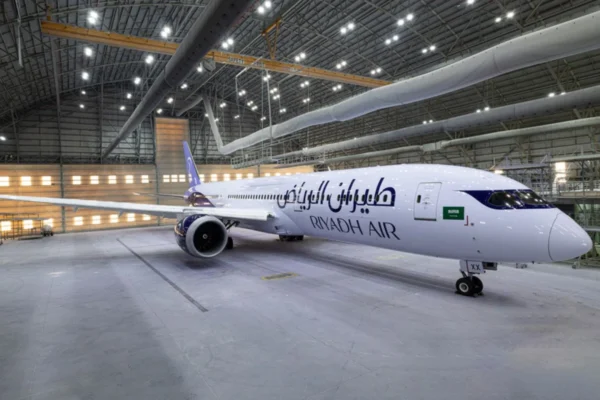 Riyadh Air's Boeing 787-9 Dreamliner