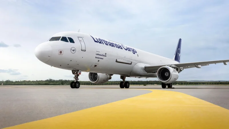 Lufthansa Cargo has announced that its first Airbus A321F will land at Poland's Katowice Airport on April 3, 2025