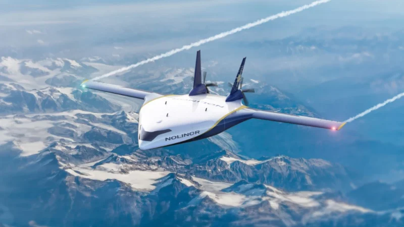 The Kona aircraft is a cutting-edge blended-wing-body freighter developed by Natilus, a San Diego-based aerospace innovator.