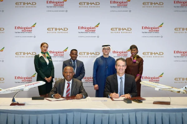 Etihad Airways has signed a new joint venture (JV) with Ethiopian Airlines, featuring a codeshare agreement and new flight routes, set to improve connectivity between Africa, the Middle East, and Asia.