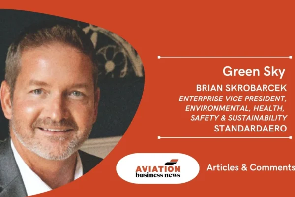 Brian Skrobarcek, enterprise vice president of environmental, health, safety and sustainability at StandardAero