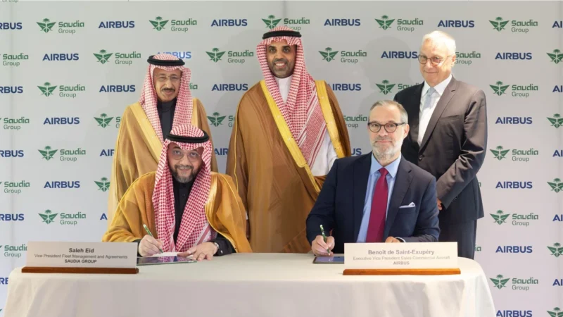Saudia Group has placed an order with Airbus for 10 A330-900 aircraft, destined for its low-cost subsidiary flyadeal.