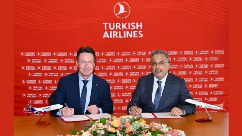 Atlas Air Worldwide has announced a new long-term agreement with Turkish Cargo to operate a Boeing 747-400 freighter.