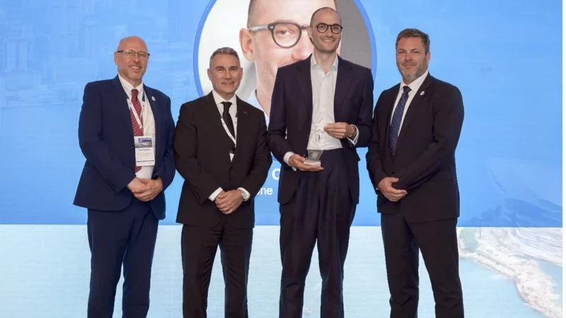 Moritz Claussen, the founder and co-chief executive of cargo booking platform, cargo.one, has received The International Air Cargo Association (TIACA) Rising Star Award.