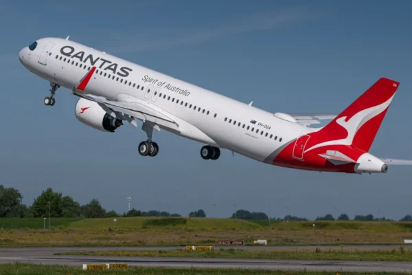 Qantas takes delivery of its first Airbus A321XLR