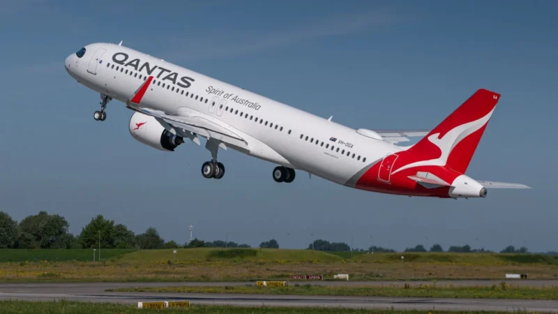 Qantas takes delivery of its first Airbus A321XLR