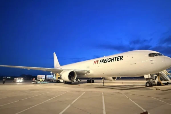 My Freighter has successfully operated its first flight to Hangzhou Xiaoshan International Airport (HGH)