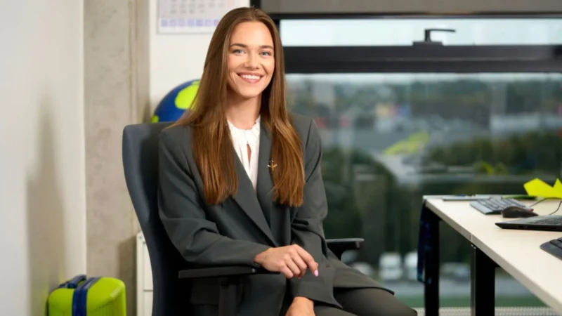 Kristina Zalandauskaite, a Lithuanian based in Dubai, working in the technical training department of the global aircraft maintenance organisation FL Technics, is a remarkable example of a professional thriving in international aviation.
