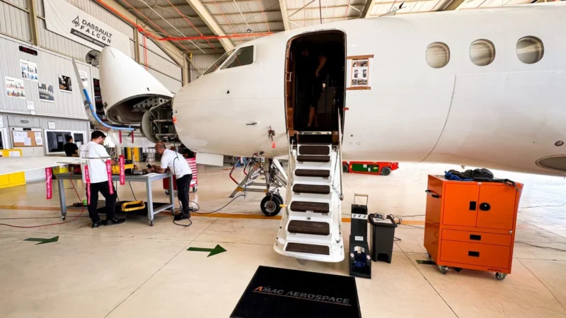 MRO provider AMAC Aerospace Turkey has completed a two-month inspection programme on a Dassault Falcon 900DX at its Istanbul facility for a long-standing client.