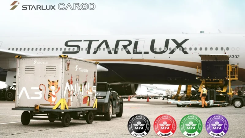 STARLUX Airlines has become the first Taiwanese carrier to achieve four International Air Transport Association (IATA) Centre of Excellence for Independent Validators (CEIV) certifications, underscoring its ambition to lead in the specialist cargo sector.