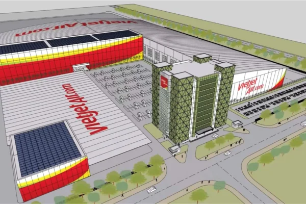 Vietnamese low-cost airline Vietjet has begun construction of a new aircraft maintenance and engineering centre at Long Thanh International Airport, part of a $100 million investment to strengthen Vietnam’s aviation infrastructure.