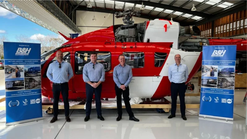 Aerospace logistics company B&H Worldwide has successfully transported an Airbus H145 helicopter from Zurich, Switzerland, to Auckland, New Zealand, on behalf of GCH Aviation.