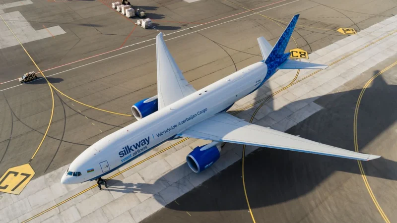 Silk Way West Airlines, the leading cargo airline in the Caspian and Central Asian region, has taken delivery of its third Boeing 777 Freighter, marking another milestone in the airline’s strategic fleet renewal programme.