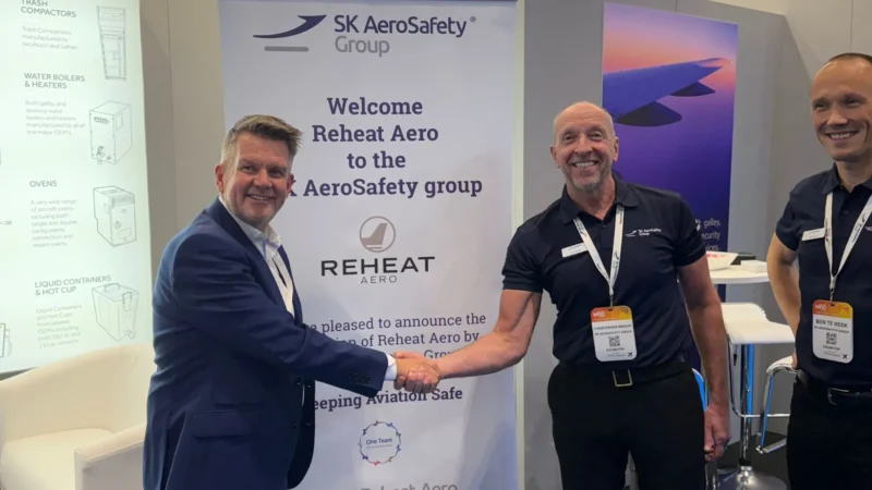 SK AeroSafety Group has acquired UK-based Reheat Aero Limited (Reheat)