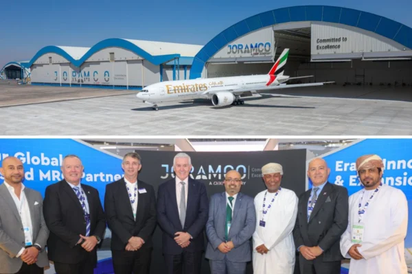 Joramco has signed two new agreements at the Dubai Airshow with Emirates and SalamAir.