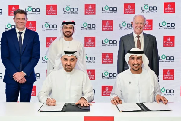 Emirates SkyCargo and LODD Autonomous have signed a Memorandum of Understanding (MoU) to explore the development and deployment of the use of VTOL (Vertical Take Off and Landing) aircraft across the airline’s vast global network, through feasibility studies, regulatory engagement and live demonstrations.