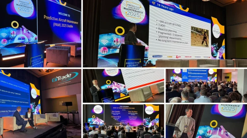 Industry leaders unite at PAM Dublin to accelerate predictive maintenance