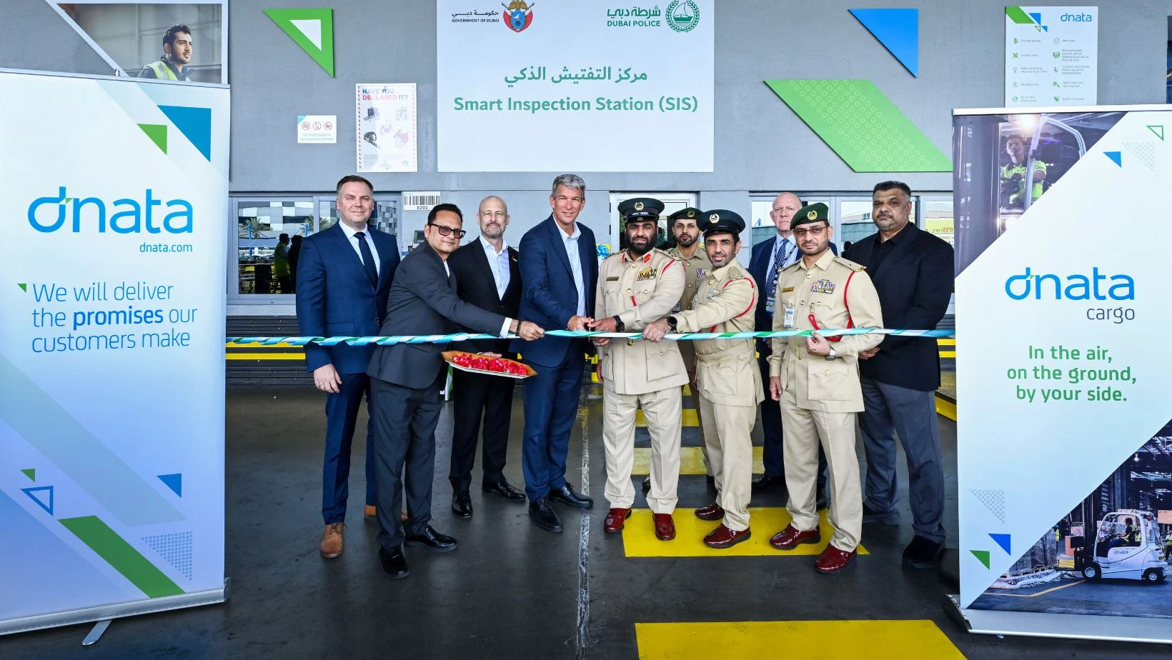 dnata and Dubai Police Launch Smart Cargo Screening Hub at DXB