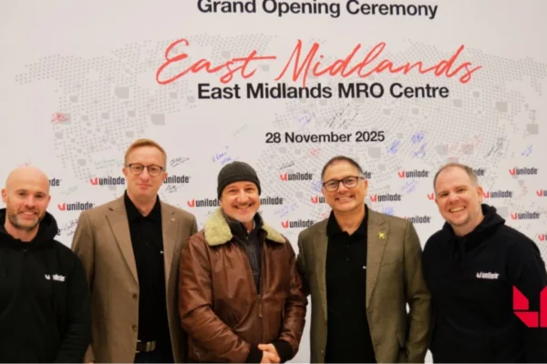 Unilode Aviation Solutions (Unilode) has officially opened a new state-of-the-art MRO facility located close to East Midlands Airport in the UK.
