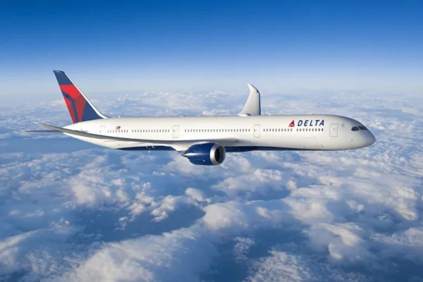 Delta Air Lines has placed its first direct order with Boeing for up to 60 787 Dreamliners.