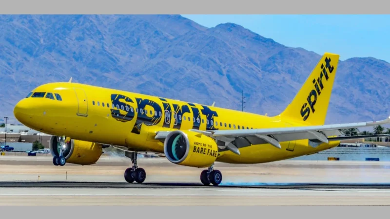 Spirit Airlines A320 NEO - Credit. Tomás Del Coro