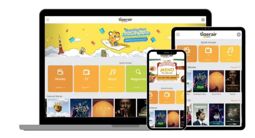 Tigerair Taiwan orders Bluebox IFE-lite system