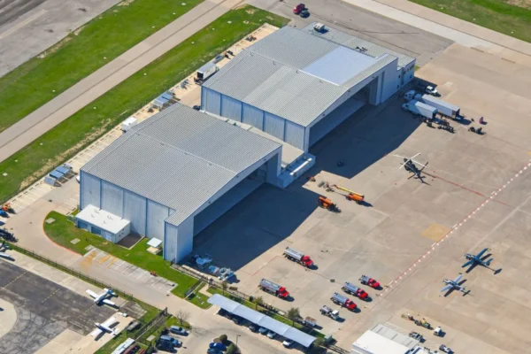 ARCO National Construction and International Aerospace Coatings (IAC) are working together on the renovation of two aircraft hangars at Fort Worth Meacham International Airport.