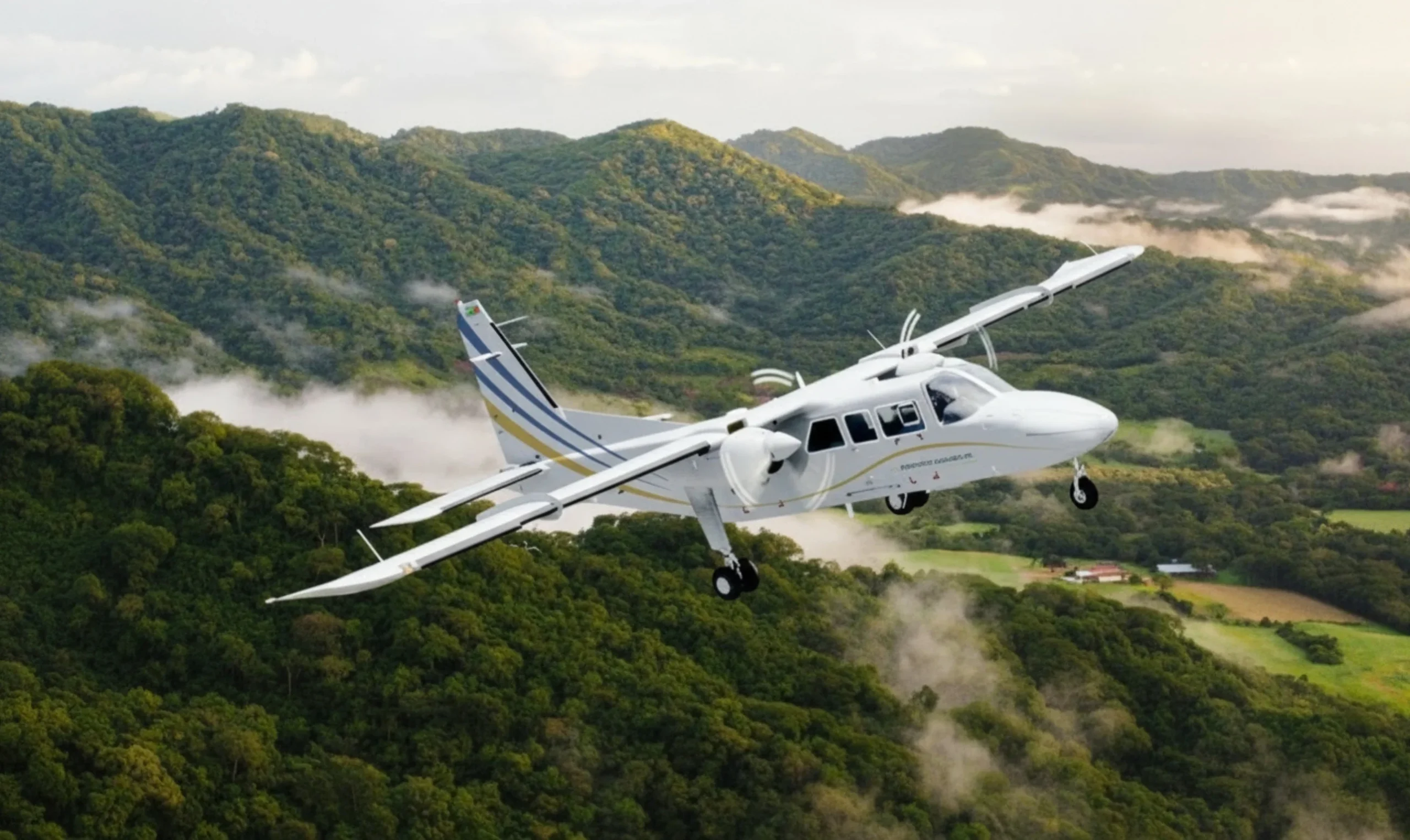 Britten-Norman BN2T-4S Islander enters commuter service in Guyana