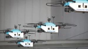 Korean Air is advancing drone inspections with AI-enabled UAV swarms