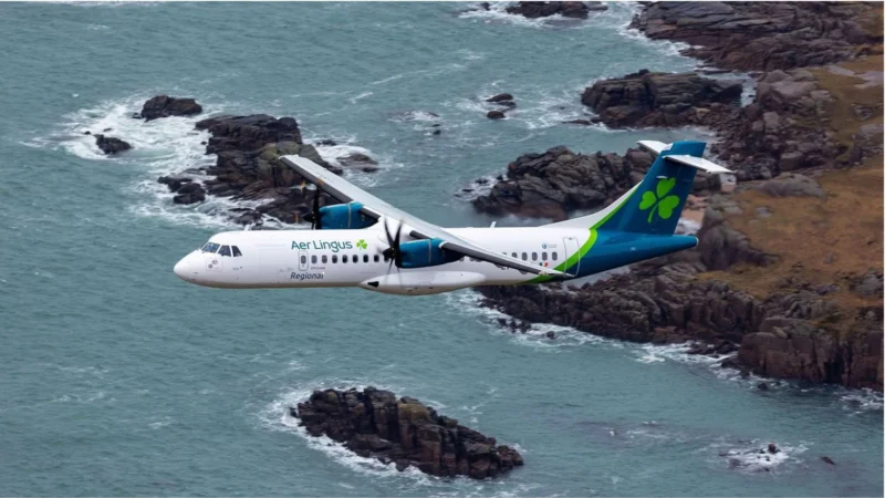 Emerald Airlines serves as the exclusive operator of the Aer Lingus Regional route network