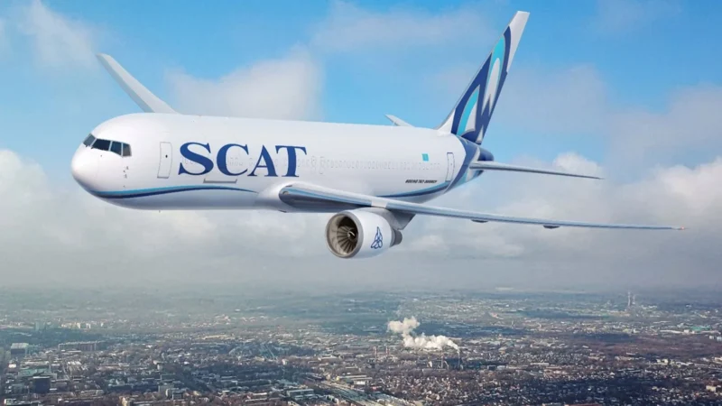 SCAT Airlines will launch cargo operations with a Boeing 767-300BCF.