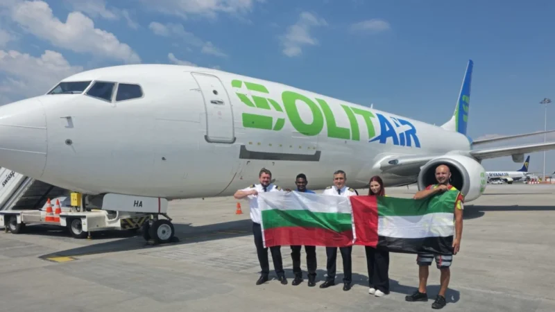 SolitAir has launched new cargo service to Bulgaria's Vasil Levski Sofia Airport (SOF)
