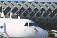Close up shot of aircraft nose 2