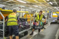 Baggage sorting (Photo Credit: DHL)