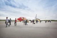 Passengers benefit when airline fare environment is under pressure. Photo - Swedavia