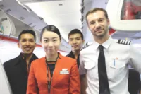 There are career opportunities particularly in Asia and the far East. Photo - Jetstar
