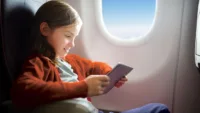 girl using tablet