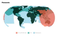 Panasonic Avionics connectivity map - July 2021